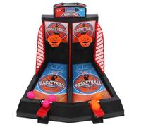 BESTonZON 1Ensemble Jouet de Basketball de Table Plastique Jeu de Tir à Deux Joueurs pour Garçon Fille Jouet Éducatif de Développement de Imagination Doigts