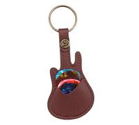 BESTonZON 1ensemble Porte-clés Étui à Médiators De Guitare De Rangement Compact pour Plectres Accessoire Pratique pour Guitaristes Et Ukulélistes