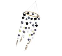 BESTonZON 1Pc Tenture Murale Décor Suspendu Décoration Murale Pendentif Mural Tentures Boule De Cheveux Pendentif