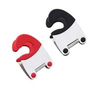 BESTonZON 1PCS Pinces Repose-Cuillère En Acier Inoxydable Et Silicone - Accessoires De Cuisine Anti-Brûlure Pour Casseroles - Pratique Et Sécurisé (Couleur Aléatoire)