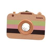 BESTonZON 1pièce Boîte à Dents Bois Forme De Caméra Pour Organisateur De Dents De Lait Portable Rangement Créatif Pour Souvenirs Enfance Couleurs Disponibles