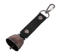 BESTonZON 1pièce Porte-clés Vintage Avec Cloche Pour Animaux De Compagnie Et Accessoires De Camping Petit Grelot Bronze Pour Entraînement Et Création Pour Collier Animaux
