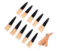 BESTonZON 2 Ensembles De Doigts Et De Nez De Sorcière D'Halloween - Faux Ongles Pour Cosplay Zombie Et Costumes Accessoires De Fête Effrayants Parfaits Pour Les Événements