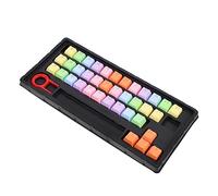 BESTonZON 2 Ensembles Dessus De Touche Touches Violettes Kit De Porte-clés Bricolage Pudding Keycaps Keyset Keycaps De Bricolage D'ordinateur à La Maison Touches D'ordinateur Clavier Pbt