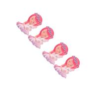 BESTonZON 2 Ensembles Endroyer La Fille De Chat Figurine Petite Fille Ornement De Gâteau Statuette De Petite Fille Décoration De Gâteau Figurine De Fille De Table Vinyle 2 Pièces * 2