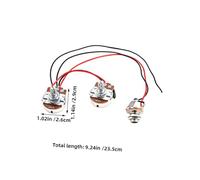 BESTonZON 2 Ensembles Faisceau Câblage pour Basse Accessoires de Connectique pour Guitare Électrique Transmission Flexible et Stable Perte de Signal pour Concerts et Enregistrements