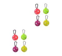 BESTonZON 2 Ensembles Jeu De Golf Balle Transporteur De Stockage Seul Titulaire Unique Crochet De Rangement Manches Boules Porte-Ballons Coloré Gel De Silice Couleur Aléatoire 4 Pièces * 2