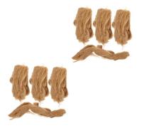 BESTonZON 2 Ensembles Jute pour Allumage De Allume Naturel Durable pour Camping Plein Air Utilisation 4 Pièces * 2