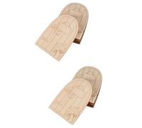 BESTonZON 2 Ensembles Ornements Décorations De Portes Féériques pour Micro Et Décorations Intérieures 10 Pièces * 2