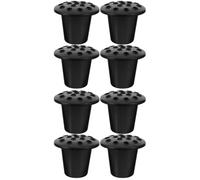 BESTonZON 2 Ensembles Vase Funéraire De Cimetière pour Arrangement Floral Support Éléégant pour Décorations De Tombe Et Mémoire 4 Pièces * 2