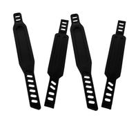 BESTonZON 2 Paires Sangles de Pédale Fitness Réglables PP Lot pour Appartement Maintien Sécurisé et Compatible Maison et Salle de Sport