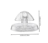 BESTonZON 2 pièces Accessoire Transparent pour Aquarium Piège à Escargots Durable Plastique de Qualité Capture Naturelle sans Pollution pour Aquarium Douce Pratique et Réutilisable