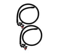 BESTonZON 2 pièces Adaptateur de Tuyau pour Pompe Kayak Plastique Kit de Rallonge Flexible Compatible avec Pompe Gonflable et Planche Paddle Raccord Étanche Polyvalent pour Gonflage Facile