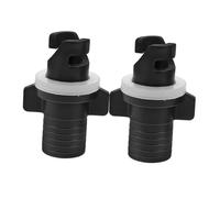 BESTonZON 2 pièces Adaptateur de Valve pour Kayak et Paddle Board de Compatible avec Pompes à Pied Conception Étanche Accessoire pour Gonflables comme Canoës et Surfboards