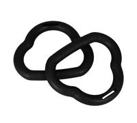 BESTonZON 2 Pièces Anneaux de Gymnastique pour Garçon Fille et Adultes Équipement de Musculation Portable et Sécurisé pour Entraînement à Anneaux de Traction Compacts pour Renforcement et