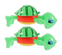 BESTonZON 2 pièces Bouée Gonflable Tortue PVC Décoration Piscine Festive Résistante et Ludique pour Fêtes Anniversaire et Événements à Thème Marin
