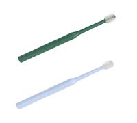 BESTonZON 2 pièces Brosse à Dents pour Chien Poils Souples et Compacte Brosse Dentaire Portable pour Animaux Nettoyage Complet Bouche et Prévention des Maladies Bucco Dentaires