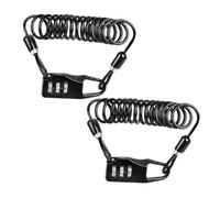 BESTonZON 2 Pièces Câble Chiffres Câble Rétractable Sécurité Portable pour et Scooter Lot