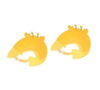 BESTonZON 2 Pièces Capuchon De Shampoing Au Crabe Baignoire Nouveau-né Baignoire Pour Tout-petits Baignoires Pour Les Tout-petits Shampoing Bébé Languette Couvercle De Buse Plastique De Bébé