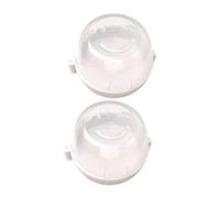 BESTonZON 2 Pièces Couvercle De L'interrupteur Boutons De Poêle Couvercle De Cuisinière Garde De Poêle à L'épreuve Des Enfants Boutons De Four Protecteur De Four Gaz Plastique Transparent