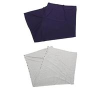 BESTonZON 2 pièces Couverture Dallaitement Multifonction avec Bouton Écharpe Dallaitement Respirante Protection Extérieure et Poussette Foulard Poncho