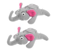 BESTonZON 2 Pièces étain tapis jouer accessoires costume d'enfant polochon ours housse bouillotte bouchon de bouillotte bouteille verre housse de biberon éléphant couvre-bouteilles coton pp