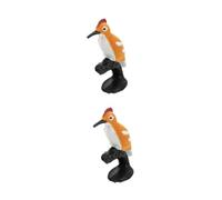 BESTonZON 2 Pièces Figurine Plastique Réaliste Éducatif pour Décoration Murale Stimule Imagination Créativité Éducatif