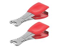 BESTonZON 2 Pièces Fishing Line Cutter Nipper Portable Saltwater Fishing Accessories High Precision Line Clipper Tool for Knot Tying and Efficient