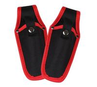 BESTonZON 2 pièces Gaine de Protection Toile pour Sécateur de Jardin Pochette Pruneur Rouge Étui Léger et Pratique pour Cisailles de Précision