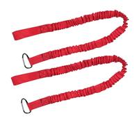 BESTonZON 2 Pièces Kayak Paddle Leash Elastic Bungee Cord Lightweight Floating Rope for Canoe Sup Surfboard Accessories