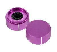 BESTonZON 2 Pièces Knobs For Guitar Metal Volume Control Aluminum Alloy Potentiometer Caps For Audio Equipment And Recording Studio Smooth Operation And Durable Design