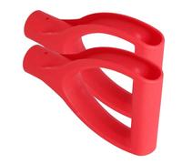 BESTonZON 2 Pièces Manche de Remplacement D Plastique Robuste pour Pelle à Neige Poignée Ergonomique Antidérapante pour Outils de Jardinage et Déneigement Hiver Lot