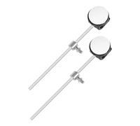 BESTonZON 2 Pièces Marteaux de Pédale de Grosse Caisse Batteur Feutre Réglable Poignée Métallique Durable Accessoire de Remplacement pour Instrument de Percussion