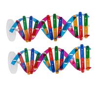 BESTonZON 2 Pièces Modèle de Double Éducatif Scientifique pour Enseignement Classe Outil Didactique Maquette Moléculaire pour Apprentissage des Gènes