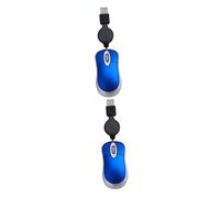 BESTonZON 2 Pièces Ordinateur USB Souris sans Fil USB Souris d'ordinateur Portable Cahier de Travail Filaire de Travail télescopique carnet l'ordinateur Fille