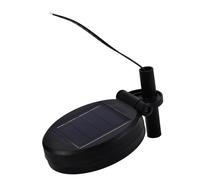 BESTonZON 2 pièces Panneau Solaire Rotatif pour Lampe de Jardin Extérieure Accessoire Chargeur Solaire Pratique Remplace Panneau Cassé pour Éclairage Paysager