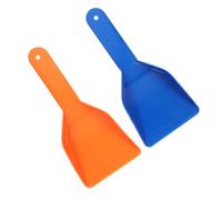 BESTonZON 2 pièces Pelle à Glace de Taille L PP pour Dégivrage Réfrigérateur et Nettoyage Spatule Pratique pour Jardin et Plage Outil Confortable pour Déneigement