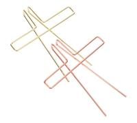 BESTonZON 2 pièces Pinces Métal pour Partitions Musique Support Solide Pages Lecture Clips Notes Musique Durables pour Piano et Or Rose Doré