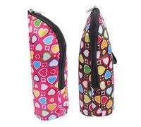 BESTonZON 2 Pièces Pochette Thermique pour Biberon Trousse Pratique pour Biberons avec Poignée Et Boucle pour Transporter Chauds Ou Frais en Voyage