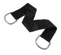 BESTonZON 2 Pièces Sangles de Suspension pour Balancoire Extérieur de Abrasion avec Anneau de Haute Résistance Installation Facile pour Activités de Plein Air et Détente
