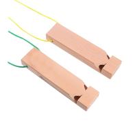BESTonZON 2 pièces Sifflet Bois Train Musical Garçon Fille Instrument de Musique Créatif pour Garçons Filles Cadeau Anniversaire Jouets Instruments Musique Couleur Couleur Aléatoire