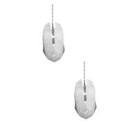 BESTonZON 2 Pièces Souris de Jeu 7 Couleurs Souris d'ordinateur Optique USB Souris d'ordinateur Portable Souris Filaire Souris de Jeu USB Souris de Jeu Filaire Briller l'ordinateur 6d
