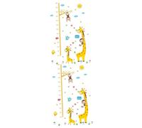 BESTonZON 2 Pièces Sticker Mural Mesure De La Hauteur Des Enfants Règle De Hauteur De Bébé Décoration Murale Règle De Indicateur De Hauteur La Chambre Des Enfants Règle De Courbe