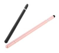BESTonZON 2 Pièces Stylo à écran Portable Stylet de sensibilité stylos capacitifs Stylet de précision pour Tablette Universel Or Rose capacitance Stylet pour écran Tactile