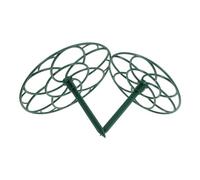 BESTonZON 2 Pièces Support de Plantes Fleurs Support de Plantes Grimpantes pour Fleurs Élégant et Pratique Accessoire de Jardinage Vert pour la