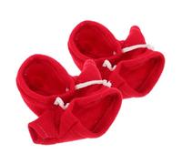 BESTonZON 2 pièces Vêtements Peluche pour Ours Hoodie Rouge pour Peluches Accessoires pour Garçon Fille Vêtements de Confortables et Lavables pour Décoration des Fêtes