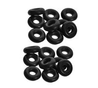 BESTonZON 20 Pièces Fitness Cable Stopper Rubber Rings for Gym Machines Durable Noise Dampening Pulley Cable Attachment Compatible with Various Exercise Equipment