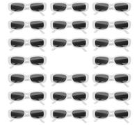 BESTonZON 20 Pièces Lunettes de Soleil Tendances pour Hommes et Femmes Pack Vrac Léger et Confortable Protection Uv pour Festivals Voyages et Sorties Quotidiennes