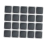 BESTonZON 20 Pièces Pièces Maille de Filtre à poussière boîtier Filtre à poussière Cas Ordinateur Ventilateur Haut-parleurs Force magnétique Filet Anti-poussière Grille glacière Orateur