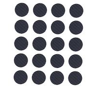 BESTonZON 20 pièces Poignées Adhésives Caoutchouc pour Médiators de Guitare Antidérapantes Noires Accessoires Pratiques et Durables pour Amélioré